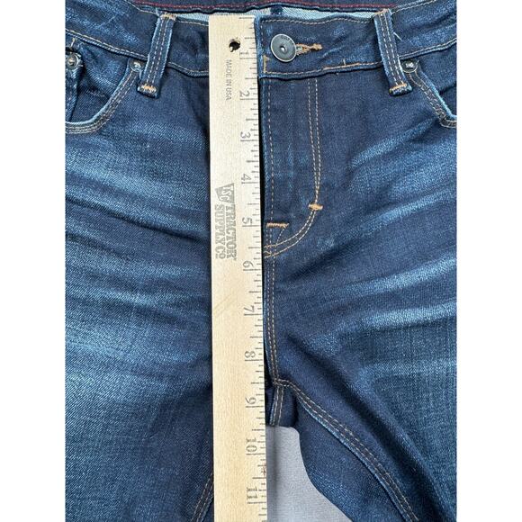 Cult of Individuality Bohemi Boot Cut Jeans Womens Size 30 distressed tall 33”L - Picture 8 of 16